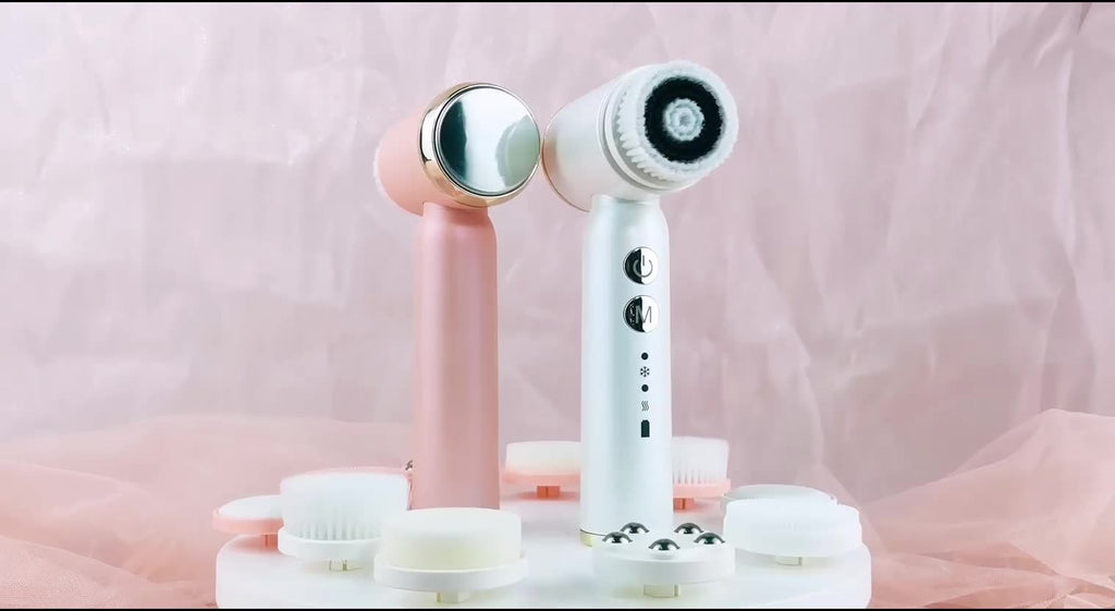 6-in-1 Rechargeable Facial Cleansing Brush