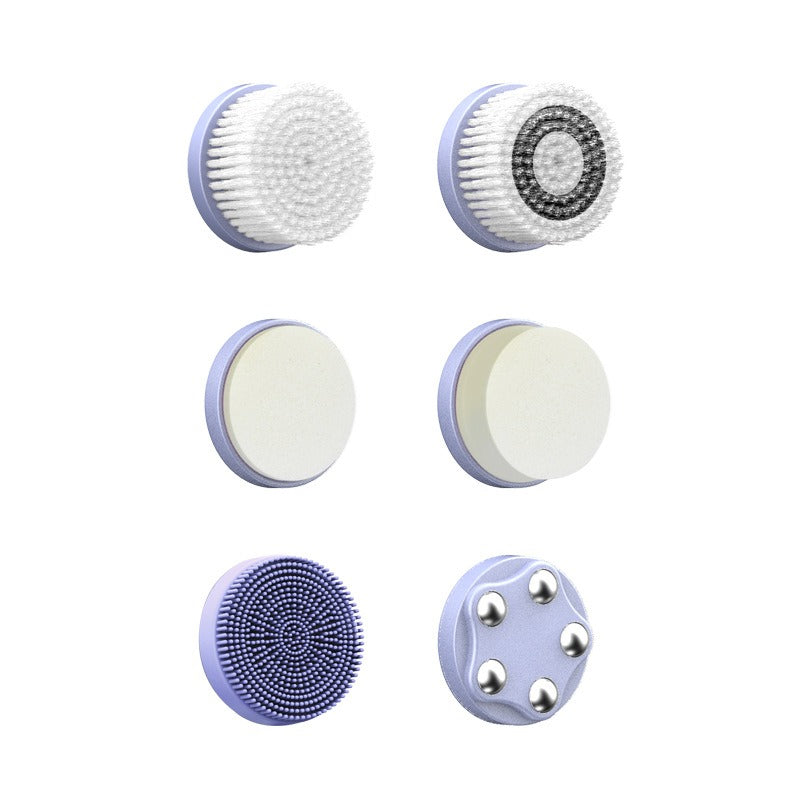 6-in-1 Rechargeable Facial Cleansing Brush