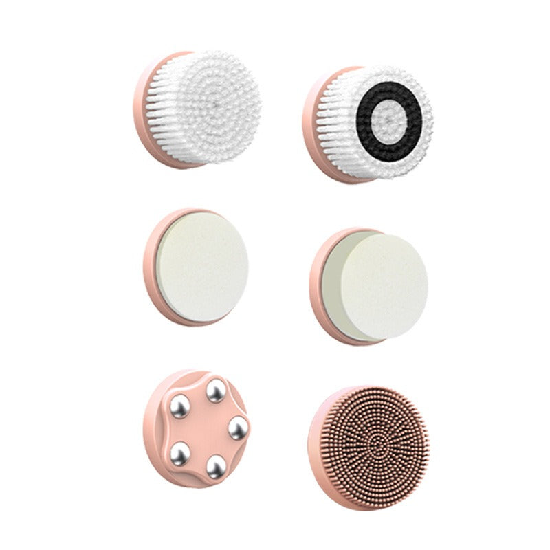 6-in-1 Rechargeable Facial Cleansing Brush