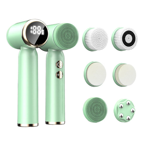 6-in-1 Rechargeable Facial Cleansing Brush